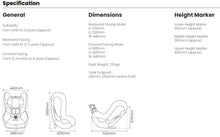 Load image into Gallery viewer, Britax Graphene EA Style - Mineral Grey