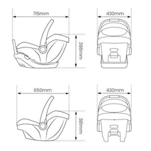 Load image into Gallery viewer, B-Pod Lite Baby Capsule Black