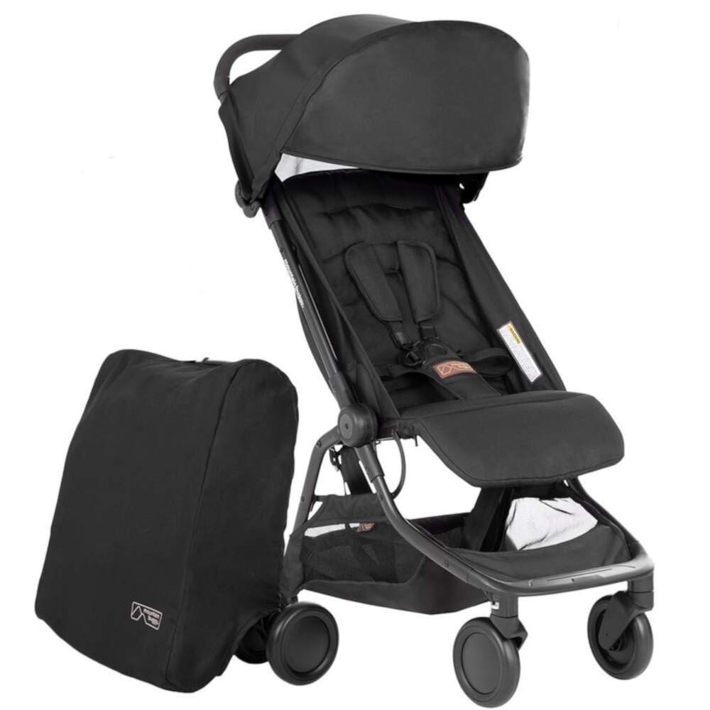 Mountain Buggy Nano V3 Travel Stroller - Black